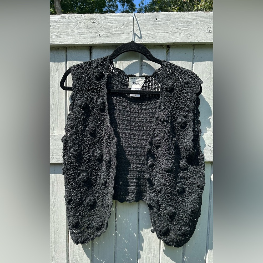 Impeccable Vintage Knit Sweatervest 🐈‍⬛